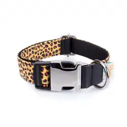 Collar Pamppy  Funny Leopardo amarillo para perros