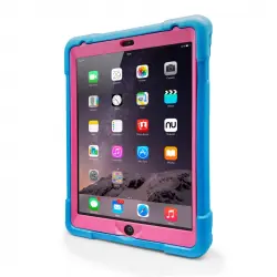 Unotec Funda Kidcover Plus Azul/Rosa para iPad 5/6/Pro9.7/2017/2018