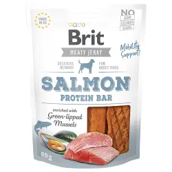 Brit Jerky Salmón Protein Bar -  3 x 80 g