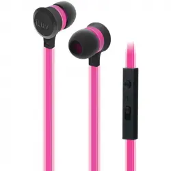 Iluv Neon Glow Auriculares Neón Rosa