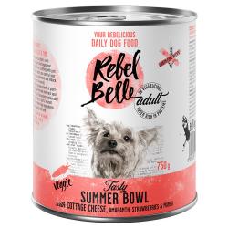 Rebel Belle Adult Tasty Summer Bowl comida vegetariana para perros - 6 x 750 g
