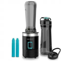 Cecotec Power Titanium 350 EasyGo Batidora de Smoothies con Vaso Portátil 350W