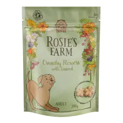 Rosie's Farm Snacks Adult Crunchy Flowers para perros - 200 g