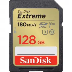 SanDisk Extreme SDXC 128GB UHS-I V30 Clase 10