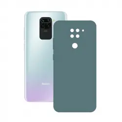 Ksix Funda Silk Verde para Xiaomi Redmi Note 9