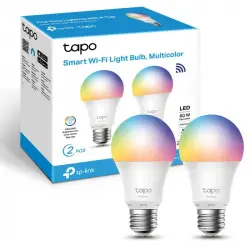 TP-Link Tapo L530E Bombilla Inteligente LED Wi-Fi Multicolor E27 Pack 2 Unidades