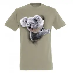 Camiseta Koala color Beige