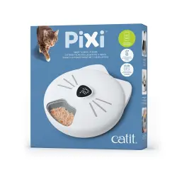 Comedero automático Catit Pixi Smart 6-Meal  - Comedero automático (6 x 170 ml)