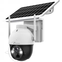 Nivian Cámara Vigilancia Seguridad 360º 4G SIM +Panel Solar 7W Batería Larga