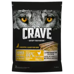 Crave Adult con pollo, tuétano y cereales ancestrales pienso para perros - 1 kg
