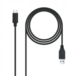 Nanocable Cable USB 3.1 Gen2 a USB-C Macho/Macho 1.5m Negro