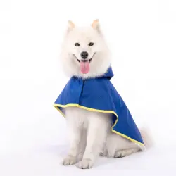 Capa de Lluvia para perro Groc Groc Lola Azul Vivo