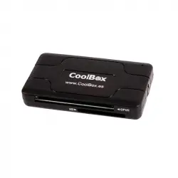 CoolBox CRE-050 Lector de Tarjetas USB 2.0 Negro