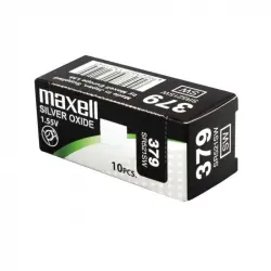 Maxell SR521SW Pack de 10 Pilas de Botón 379