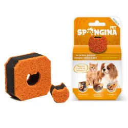 Mugue Spongina esponja de goma quitapelos para perros - 10 x 9,5 x 4,5 cm (L x An x Al)