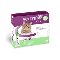 Vectra Felis Pipetas Antiparasitarias para gatos - Pack 3