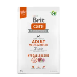 Brit Care Hypoallergenic Adult razas medianas con cordero y arroz - 3 kg