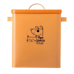 Contenedor metal pets club grande 12l