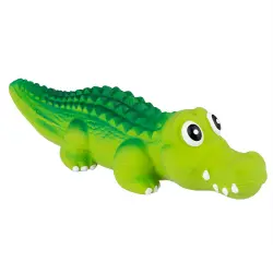 Crocodilo Crocodylus juguete de látex para perros - aprox. 20 x 6 x 5 cm (L x An x Al)
