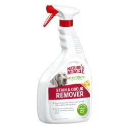 Nature's Miracle spray quitamanchas y quitaolores para perros - 946 ml