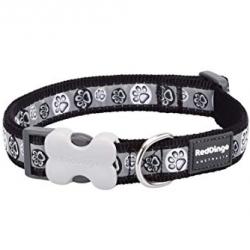 Collar para perros Paw Negro L