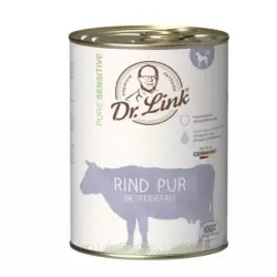 Dr. Link lata comida húmeda sabor ternera para perros