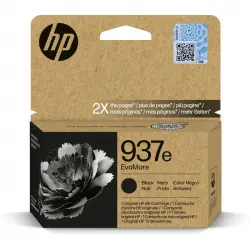 Cartucho de Tinta Original HP 937e EvoMore Negro