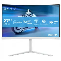 Philips Evnia 27M2C5501 27" LED Fast VA QHD 180Hz Curva Ambiglow