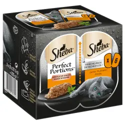 Sheba Perfect Portions 48 x 37,5 g comida húmeda para gatos  - Pavo