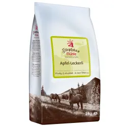 Stephans Mühle snacks con sabor a manzana para caballos - 1 kg