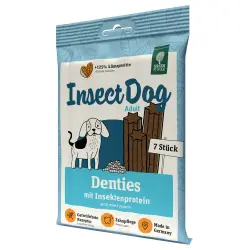 Green Petfood InsectDog Denties snacks para perros - 180 g