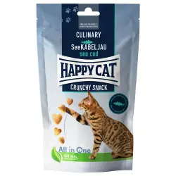 Happy Cat Culinary Crunchy Snack con bacalao - 70 g