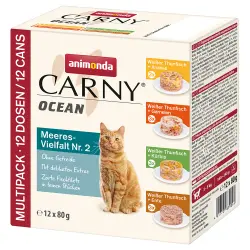 Animonda Carny Ocean 12 x 80 g - Pack mixto II (4 variedades)