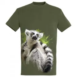 Camiseta Lemur color Verde