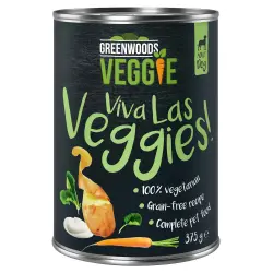 Greenwoods Veggie con yogur, patatas, zanahorias y espinacas - 6 x 375 g