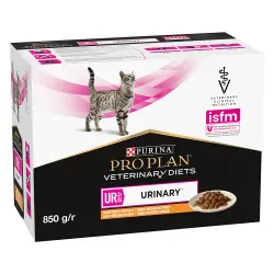 Purina Pro Plan Feline UR ST/OX Urinary Veterinary Diets con pollo - 10 x 85 g