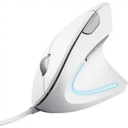 Trust Verto Ratón Ergonómico Vertical USB 1600 DPI Blanco
