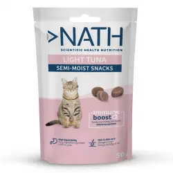 Nath Bocaditos Light Semihúmedos de Atún para gatos
