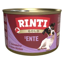 Rinti Gold 12 x 185 g - Trocitos de pato