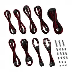 CableMod ModMesh Kit Clásico de Cables de Alimentación para Corsair Rojo/Negro