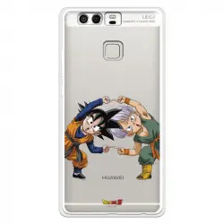 Funda Para Huawei P9 Oficial De Dragon Ball Goten Y Trunks Fusión - Dragon Ball