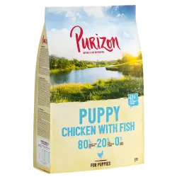 NUEVA RECETA: Purizon Puppy Pollo y pescado, sin cereales - 1 kg