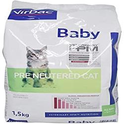 Virbac HPM Baby Pre Neutered Cat 1.5 Kg.