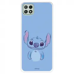 Funda Oficial de Disney Lilo & Stitch Azul para Samsung Galaxy A22 5G