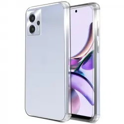 PcCom Essential Funda Antishock Transparente para Motorola Moto G13