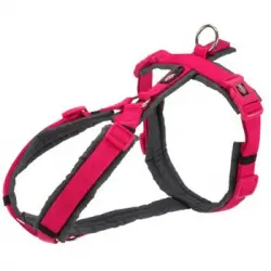 Arnés Trekking New Premium, M–l: 62–74cm/25mm, Fucsia/grafito