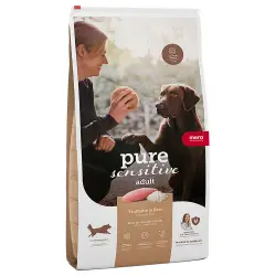 MERA Pure sensitive con pavo y arroz para perros - 12,5 kg
