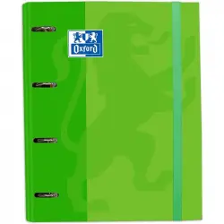 Oxford Classic EuropeanBinder Carpeblock Archivador con Recambio A4+ Verde Manzana