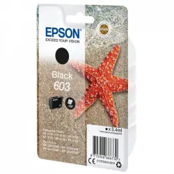 Cartucho de Tinta Original Epson 603 Negra