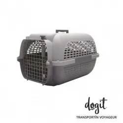 Transportín Dogit Pet Voyaguer Carrier Tamaño M - Gris /gris